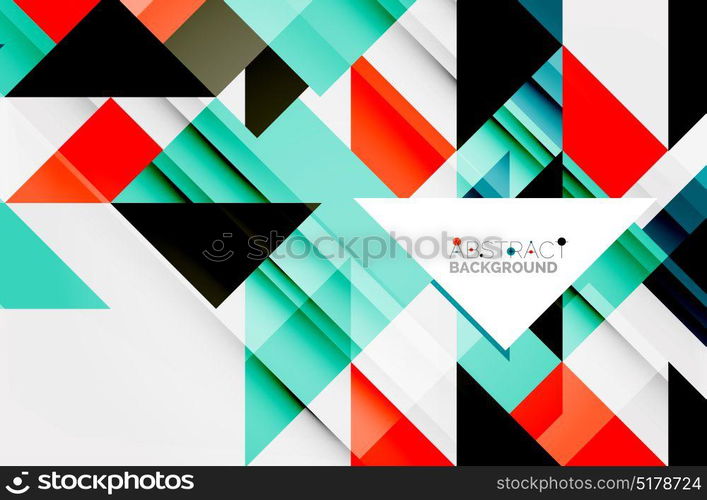Triangle pattern design background. Triangle pattern design background. Vector business or technology presentation template, brochure or flyer pattern, or geometric web banner