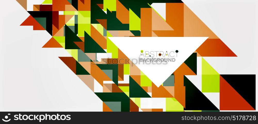 Triangle pattern design background. Triangle pattern design background. Vector business or technology presentation template, brochure or flyer pattern, or geometric web banner