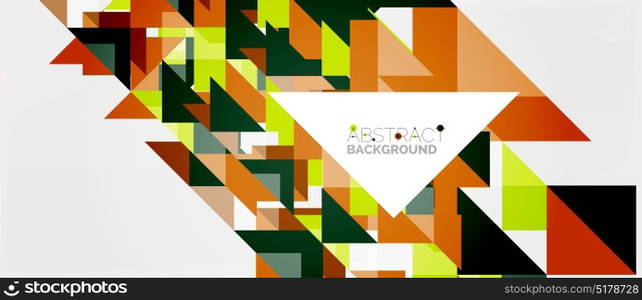 Triangle pattern design background. Triangle pattern design background. Vector business or technology presentation template, brochure or flyer pattern, or geometric web banner