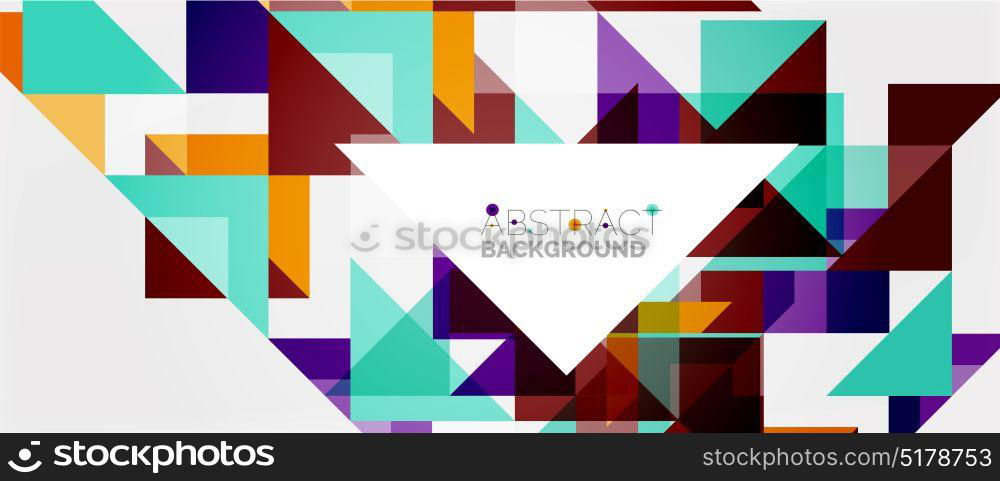 Triangle pattern design background. Triangle pattern design background. Vector business or technology presentation template, brochure or flyer pattern, or geometric web banner
