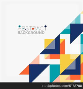 Triangle pattern design background. Triangle pattern design background. Vector business or technology presentation template, brochure or flyer pattern, or geometric web banner