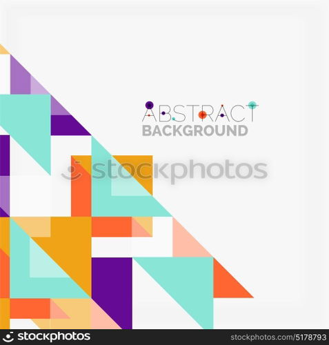 Triangle pattern design background. Triangle pattern design background. Vector business or technology presentation template, brochure or flyer pattern, or geometric web banner