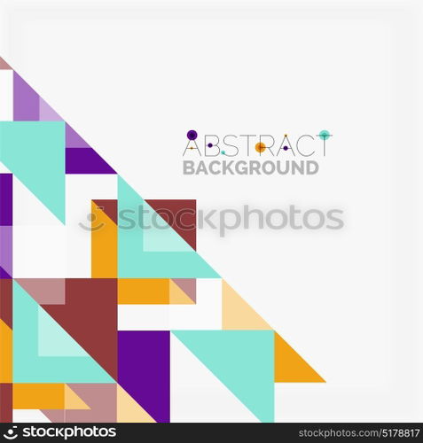 Triangle pattern design background. Triangle pattern design background. Vector business or technology presentation template, brochure or flyer pattern, or geometric web banner