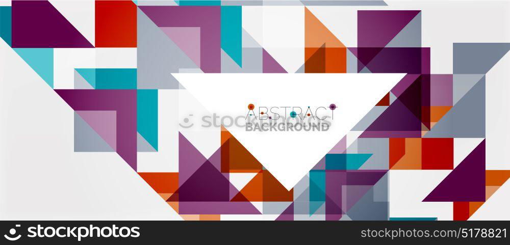 Triangle pattern design background. Triangle pattern design background. Vector business or technology presentation template, brochure or flyer pattern, or geometric web banner