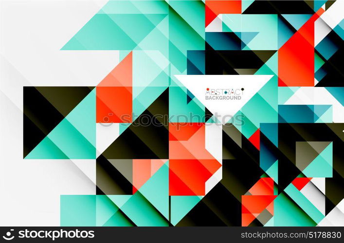 Triangle pattern design background. Triangle pattern design background. Vector business or technology presentation template, brochure or flyer pattern, or geometric web banner