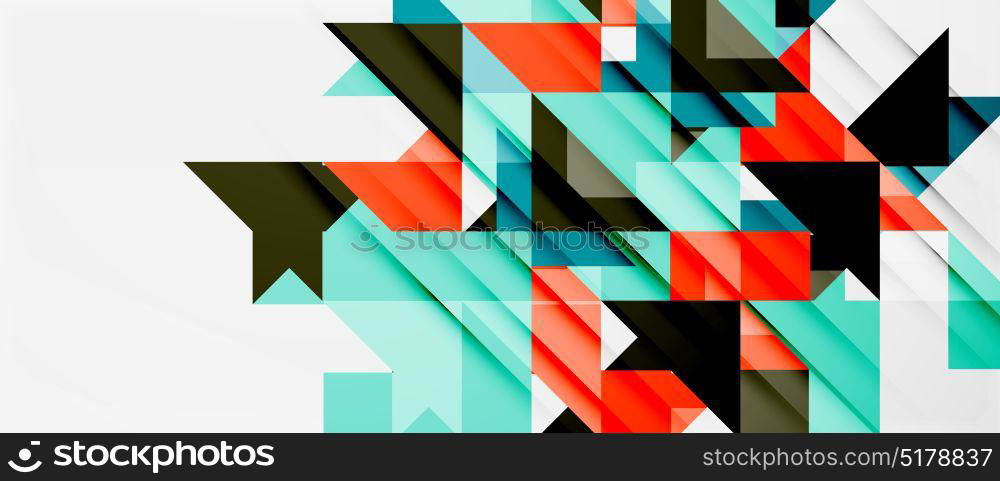 Triangle pattern design background. Triangle pattern design background. Vector business or technology presentation template, brochure or flyer pattern, or geometric web banner