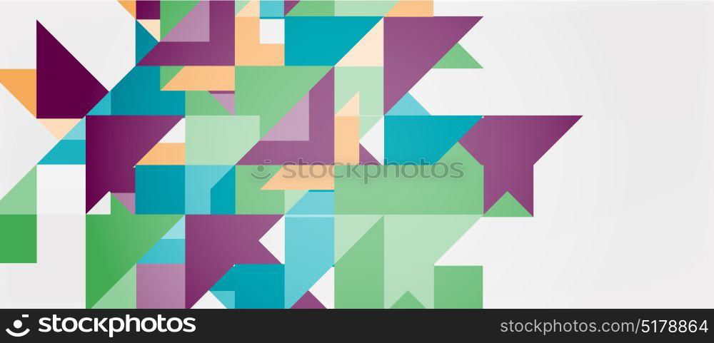 Triangle pattern design background. Triangle pattern design background. Vector business or technology presentation template, brochure or flyer pattern, or geometric web banner