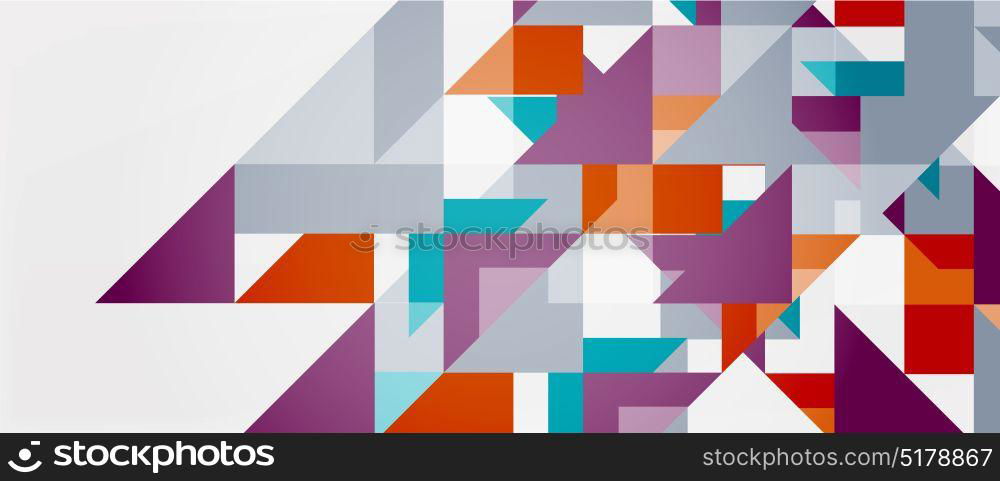 Triangle pattern design background. Triangle pattern design background. Vector business or technology presentation template, brochure or flyer pattern, or geometric web banner