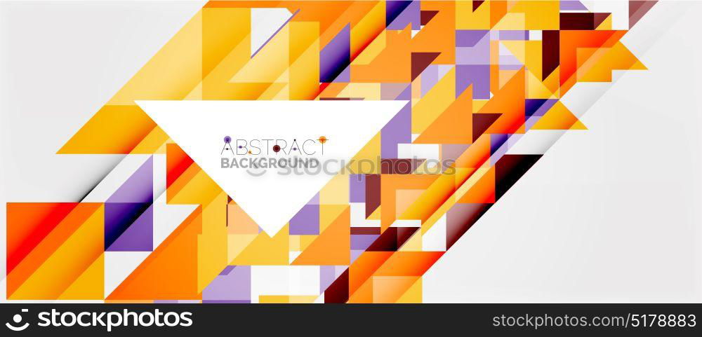 Triangle pattern design background. Triangle pattern design background. Vector business or technology presentation template, brochure or flyer pattern, or geometric web banner