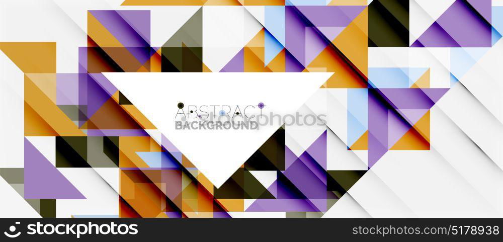 Triangle pattern design background. Triangle pattern design background. Vector business or technology presentation template, brochure or flyer pattern, or geometric web banner