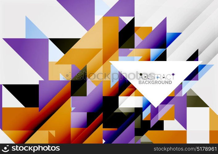Triangle pattern design background. Triangle pattern design background. Vector business or technology presentation template, brochure or flyer pattern, or geometric web banner