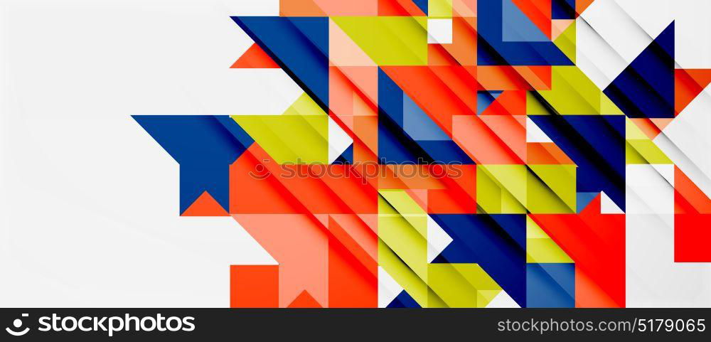 Triangle pattern design background. Triangle pattern design background. Vector business or technology presentation template, brochure or flyer pattern, or geometric web banner