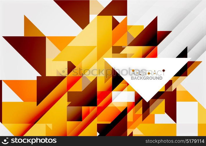 Triangle pattern design background. Triangle pattern design background. Vector business or technology presentation template, brochure or flyer pattern, or geometric web banner