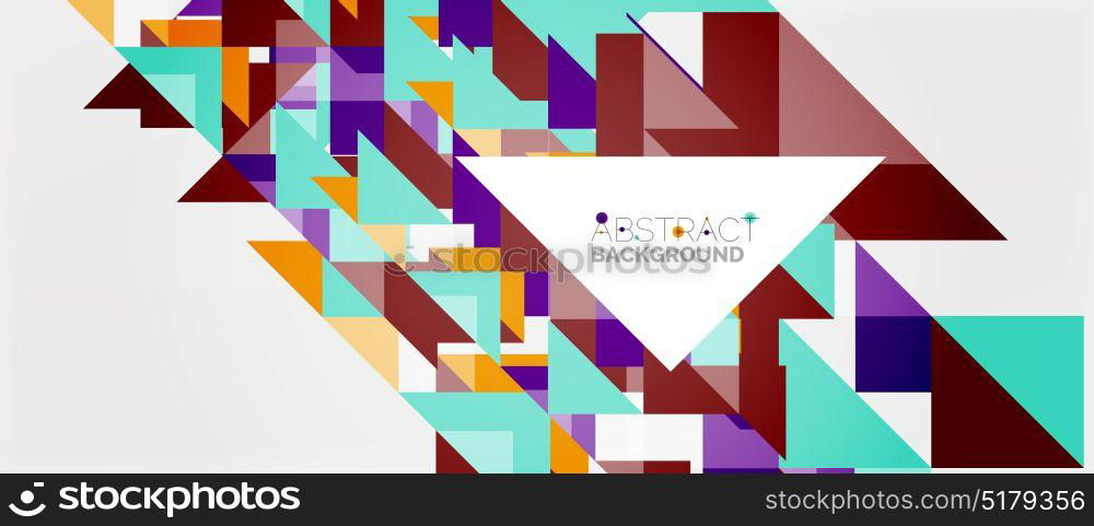 Triangle pattern design background. Triangle pattern design background. Vector business or technology presentation template, brochure or flyer pattern, or geometric web banner