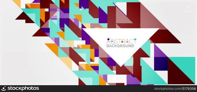 Triangle pattern design background. Triangle pattern design background. Vector business or technology presentation template, brochure or flyer pattern, or geometric web banner
