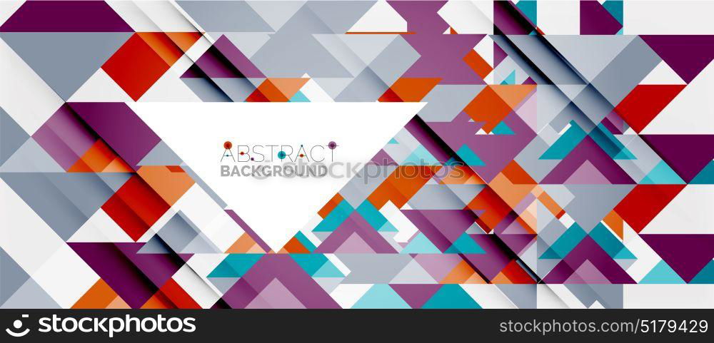 Triangle pattern design background. Triangle pattern design background. Vector business or technology presentation template, brochure or flyer pattern, or geometric web banner