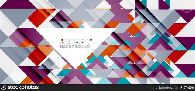 Triangle pattern design background. Triangle pattern design background. Vector business or technology presentation template, brochure or flyer pattern, or geometric web banner