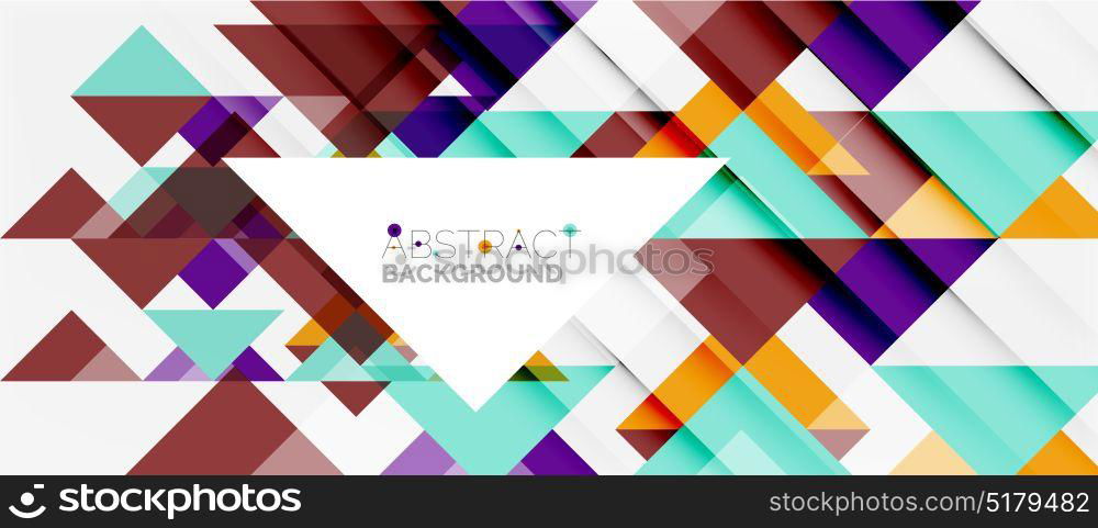 Triangle pattern design background. Triangle pattern design background. Vector business or technology presentation template, brochure or flyer pattern, or geometric web banner
