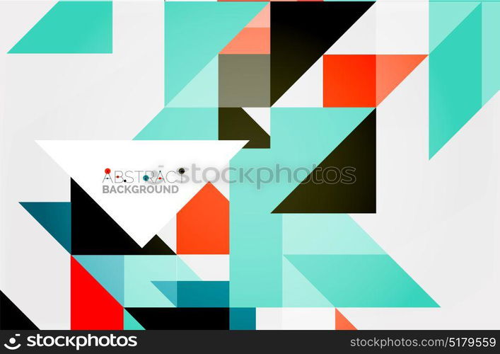 Triangle pattern design background. Triangle pattern design background. Vector business or technology presentation template, brochure or flyer pattern, or geometric web banner