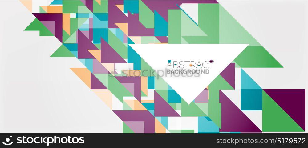 Triangle pattern design background. Triangle pattern design background. Vector business or technology presentation template, brochure or flyer pattern, or geometric web banner
