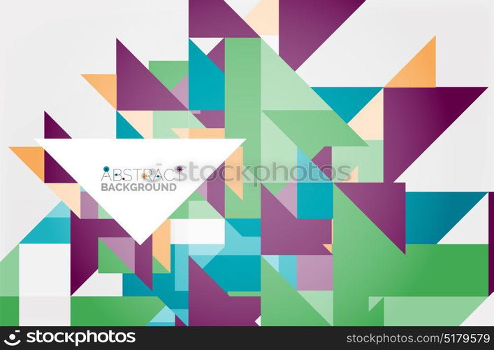 Triangle pattern design background. Triangle pattern design background. Vector business or technology presentation template, brochure or flyer pattern, or geometric web banner