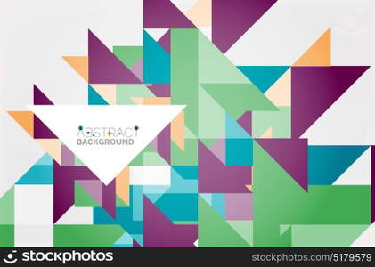 Triangle pattern design background. Triangle pattern design background. Vector business or technology presentation template, brochure or flyer pattern, or geometric web banner