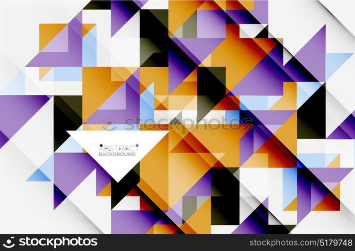 Triangle pattern design background. Triangle pattern design background. Vector business or technology presentation template, brochure or flyer pattern, or geometric web banner