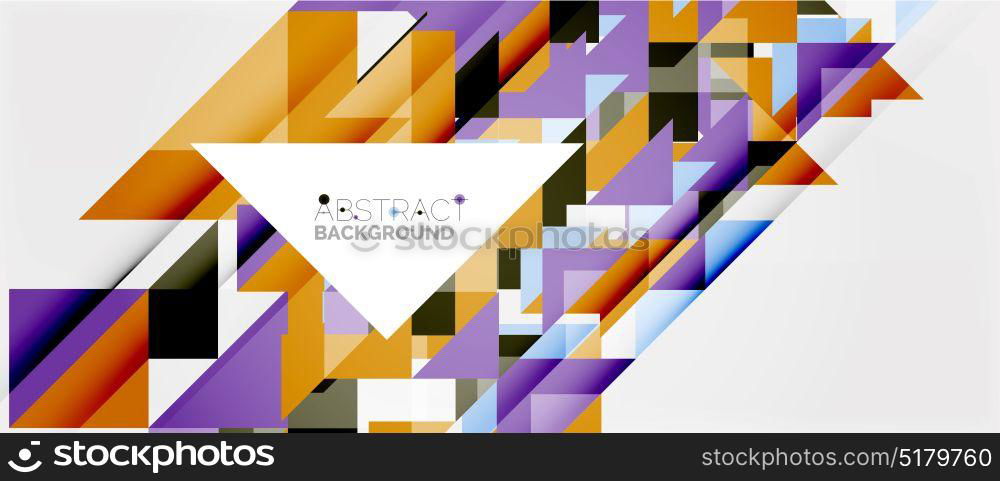 Triangle pattern design background. Triangle pattern design background. Vector business or technology presentation template, brochure or flyer pattern, or geometric web banner