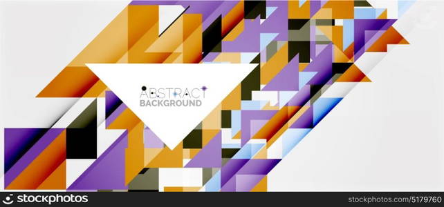 Triangle pattern design background. Triangle pattern design background. Vector business or technology presentation template, brochure or flyer pattern, or geometric web banner