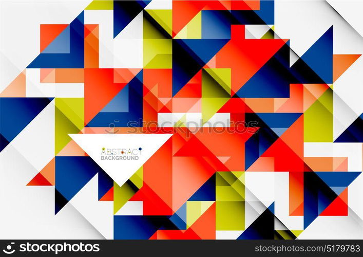 Triangle pattern design background. Triangle pattern design background. Vector business or technology presentation template, brochure or flyer pattern, or geometric web banner