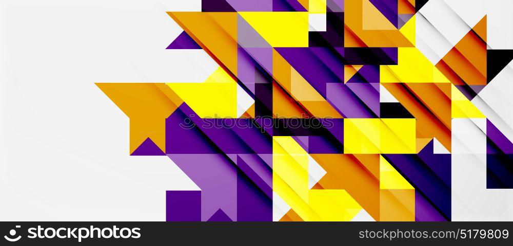 Triangle pattern design background. Triangle pattern design background. Vector business or technology presentation template, brochure or flyer pattern, or geometric web banner
