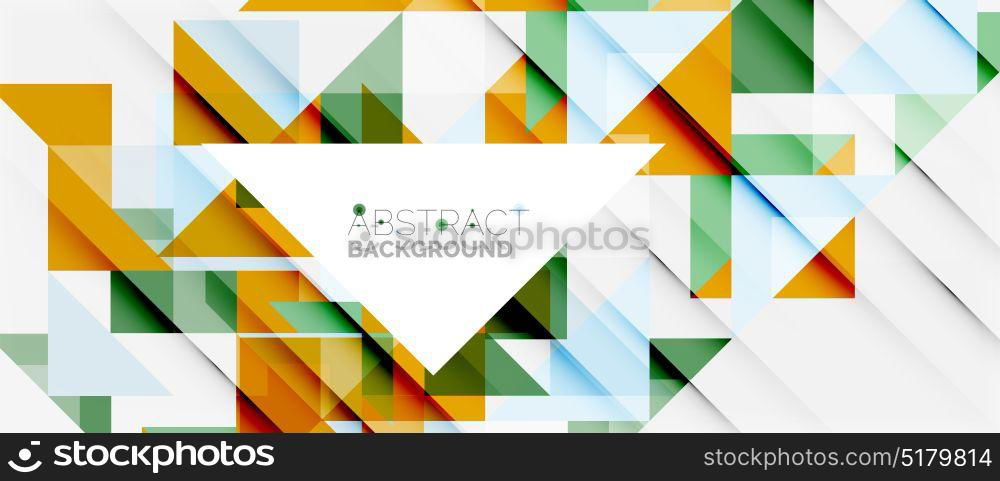 Triangle pattern design background. Triangle pattern design background. Vector business or technology presentation template, brochure or flyer pattern, or geometric web banner