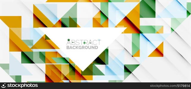 Triangle pattern design background. Triangle pattern design background. Vector business or technology presentation template, brochure or flyer pattern, or geometric web banner