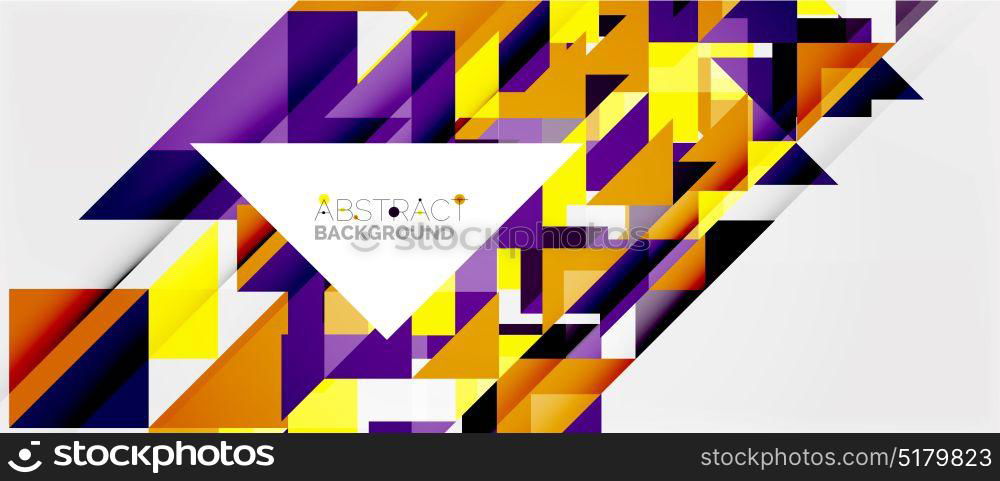 Triangle pattern design background. Triangle pattern design background. Vector business or technology presentation template, brochure or flyer pattern, or geometric web banner