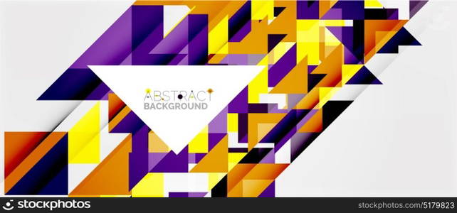 Triangle pattern design background. Triangle pattern design background. Vector business or technology presentation template, brochure or flyer pattern, or geometric web banner