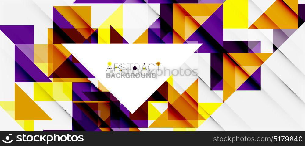 Triangle pattern design background. Triangle pattern design background. Vector business or technology presentation template, brochure or flyer pattern, or geometric web banner