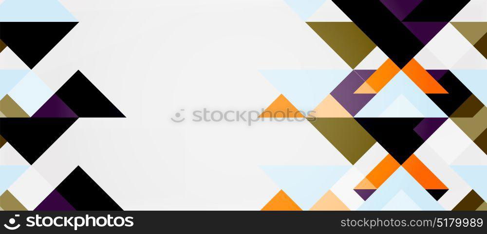 Triangle pattern design background. Triangle pattern design background. Vector business or technology presentation template, brochure or flyer pattern, or geometric web banner