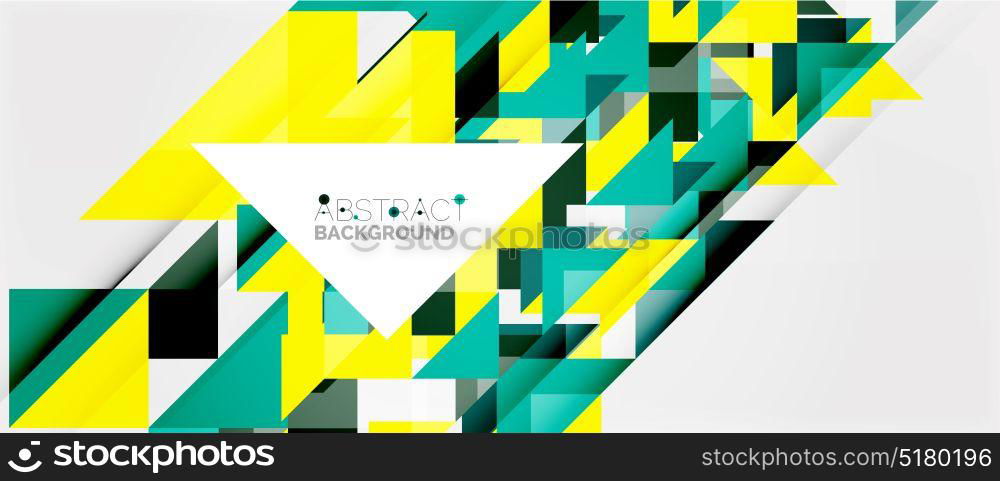 Triangle pattern design background. Triangle pattern design background. Vector business or technology presentation template, brochure or flyer pattern, or geometric web banner
