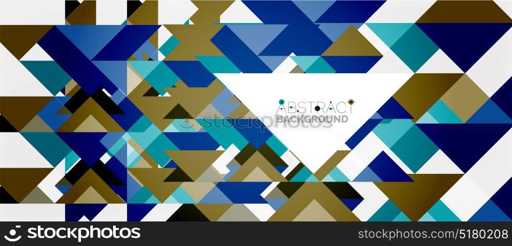 Triangle pattern design background. Triangle pattern design background. Vector business or technology presentation template, brochure or flyer pattern, or geometric web banner