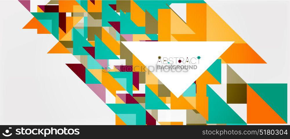 Triangle pattern design background. Triangle pattern design background. Vector business or technology presentation template, brochure or flyer pattern, or geometric web banner