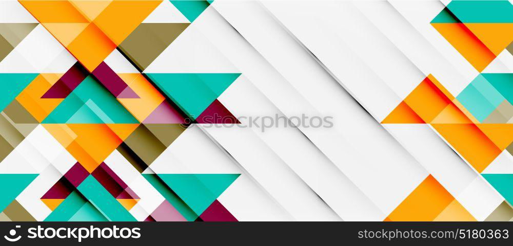 Triangle pattern design background. Triangle pattern design background. Vector business or technology presentation template, brochure or flyer pattern, or geometric web banner