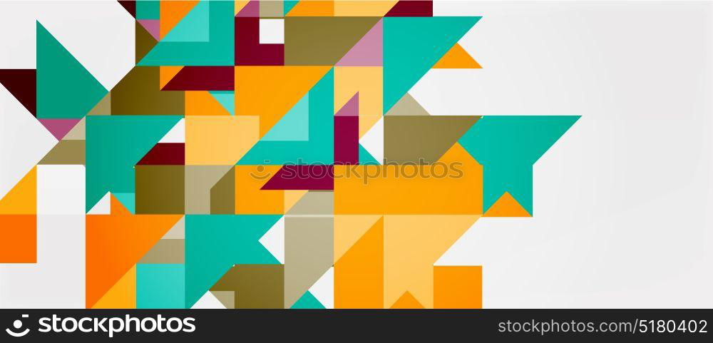 Triangle pattern design background. Triangle pattern design background. Vector business or technology presentation template, brochure or flyer pattern, or geometric web banner