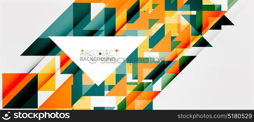 Triangle pattern design background. Triangle pattern design background. Vector business or technology presentation template, brochure or flyer pattern, or geometric web banner
