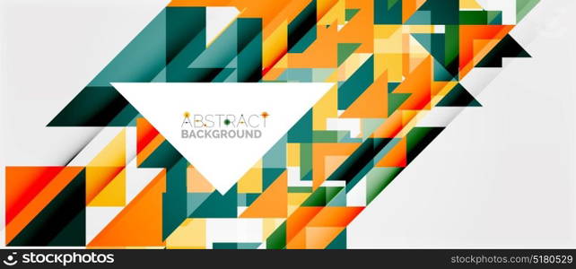 Triangle pattern design background. Triangle pattern design background. Vector business or technology presentation template, brochure or flyer pattern, or geometric web banner