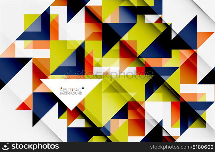 Triangle pattern design background. Triangle pattern design background. Vector business or technology presentation template, brochure or flyer pattern, or geometric web banner