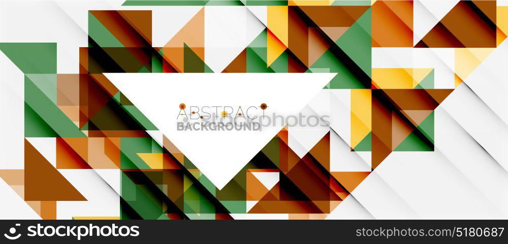 Triangle pattern design background. Triangle pattern design background. Vector business or technology presentation template, brochure or flyer pattern, or geometric web banner