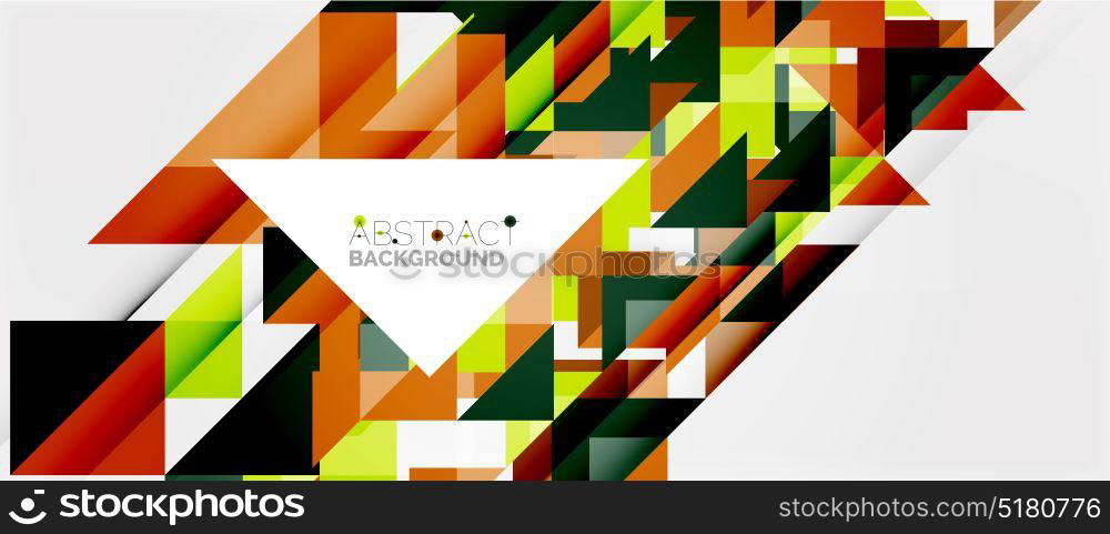 Triangle pattern design background. Triangle pattern design background. Vector business or technology presentation template, brochure or flyer pattern, or geometric web banner