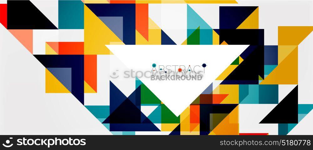 Triangle pattern design background. Triangle pattern design background. Vector business or technology presentation template, brochure or flyer pattern, or geometric web banner