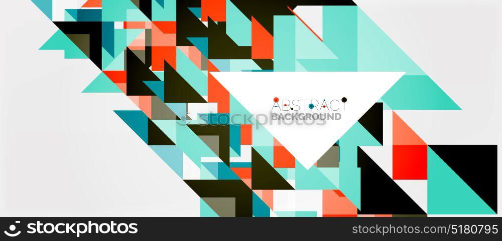 Triangle pattern design background. Triangle pattern design background. Vector business or technology presentation template, brochure or flyer pattern, or geometric web banner