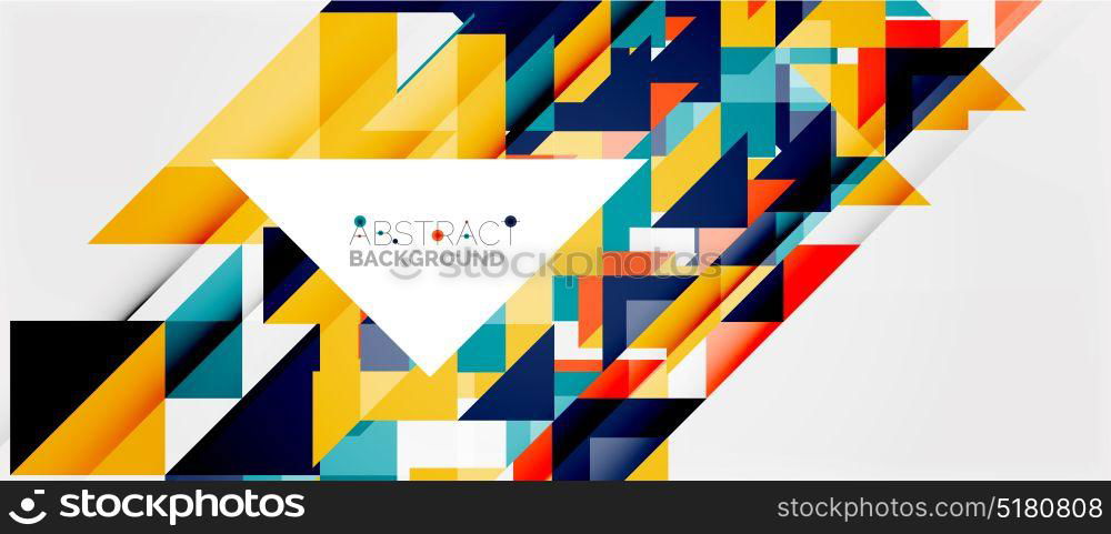 Triangle pattern design background. Triangle pattern design background. Vector business or technology presentation template, brochure or flyer pattern, or geometric web banner
